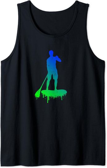 Discover Standup Paddling Herren Stand Up Paddle Board Sup Tank Top