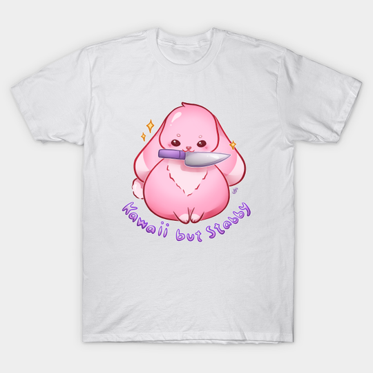 Discover Kawaii but Stabby Bun - Bunny - T-Shirt