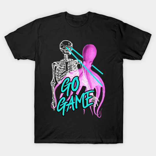 Discover Go game pink squid - Game - T-Shirt