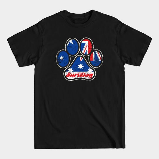 Discover Surf Aussie Style - Weathered - American Style - T-Shirt