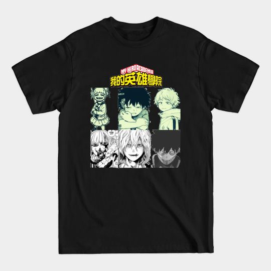 Discover My Hero Academia Villains - Mha - T-Shirt