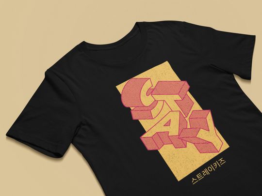 Discover Stray Kids Isometric T-shirt, Kpop Shirt