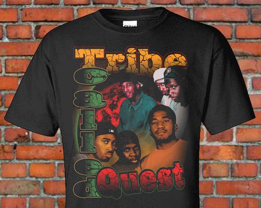 Discover A Tribe Called Quest Vintage Shirt Style 90s Rapper Homage T Shirt