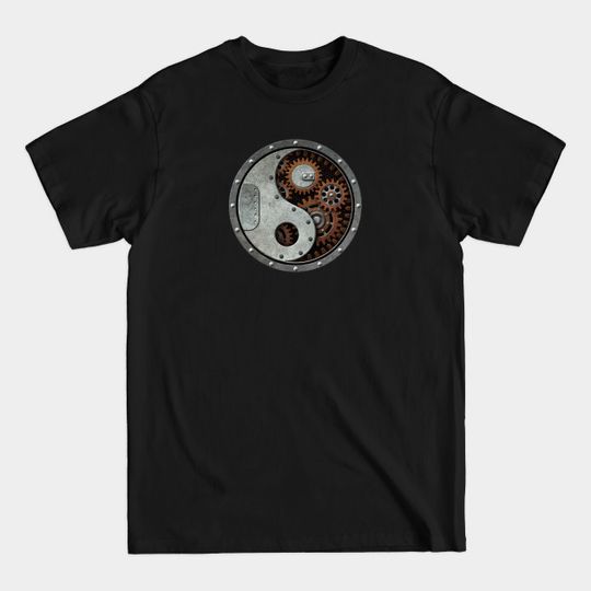 Discover Industrial Steampunk Yin Yang - Yin Yang - T-Shirt