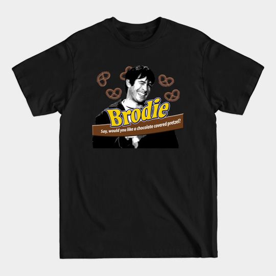 Discover Brodie's Chocolate Covered Pretzels - Kevin Smith - T-Shirt