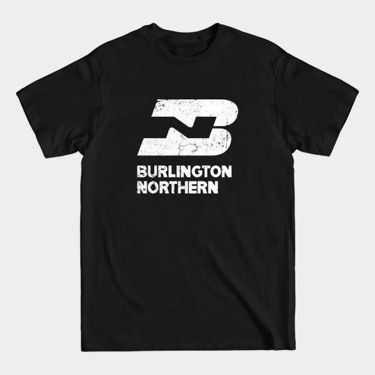 Discover Burlington Northern - Railroads - T-Shirt