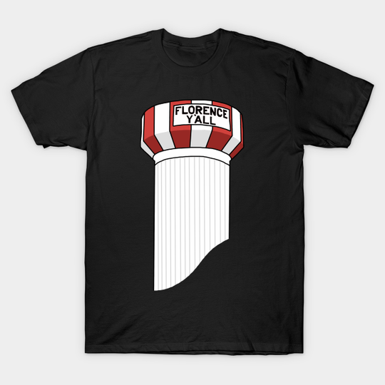 Discover Florence Y'all Northern Kentucky Water Tower Cartoon - Florence Yall - T-Shirt