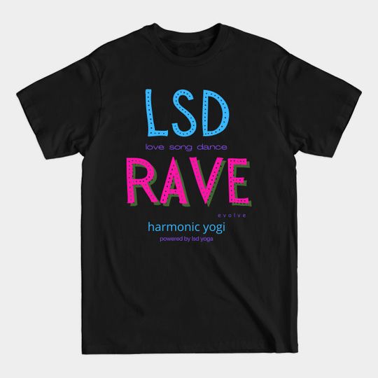 Discover Harmonic Yogi - LSD Yoga Lifestyle T-Shirt
