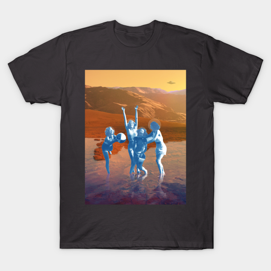 Discover water on mars - Mars - T-Shirt