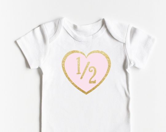 Discover Half birthday 1/2 Birthday Onesies