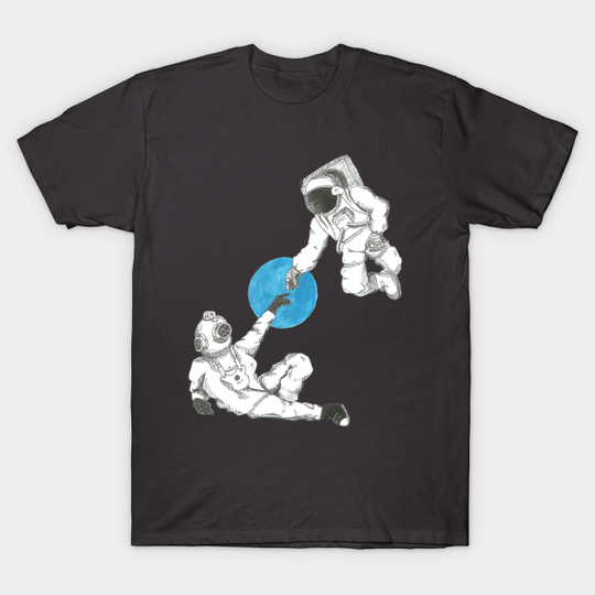 Discover From the ocean floor to the vastness of space - Suit - T-Shirt