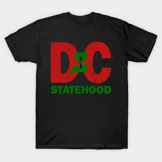 Discover Washington DC Statehood Flag T-Shirt