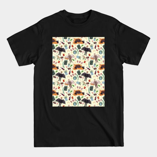 Discover Good Omens Repeat Pattern #2 - Good Omens - T-Shirt
