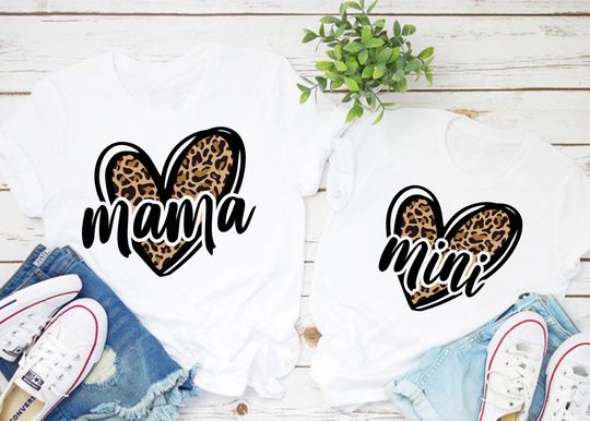 Discover Mama Shirt-Mini Shirt-Blessed Mama-Mama Mini Matching Shirt-Mama And Mini Shirt.