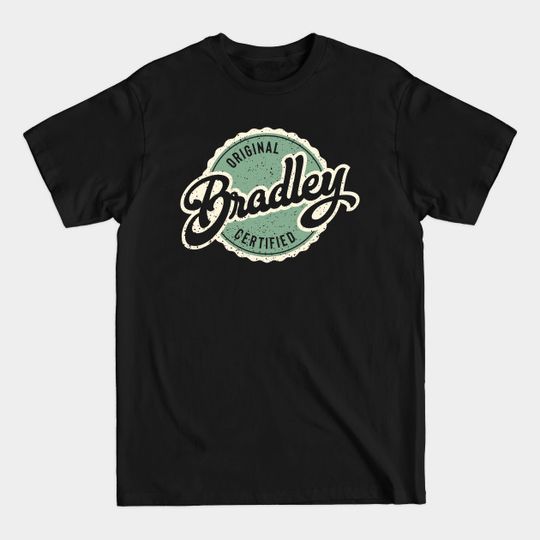 Discover Original Bradley Certified - Vintage Badge Style - Bradley - T-Shirt