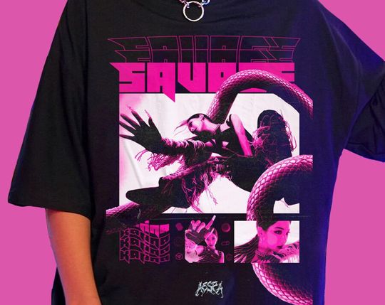 Discover AESPA SAVAGE Karina Vintage SHIRT