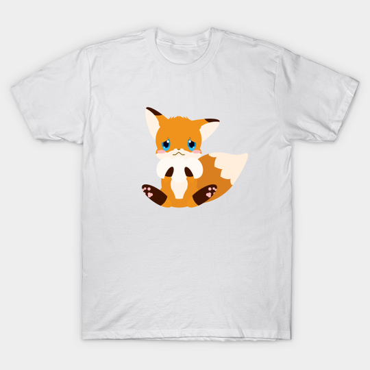 Discover Shy Little Red Fox - Red Fox - T-Shirt