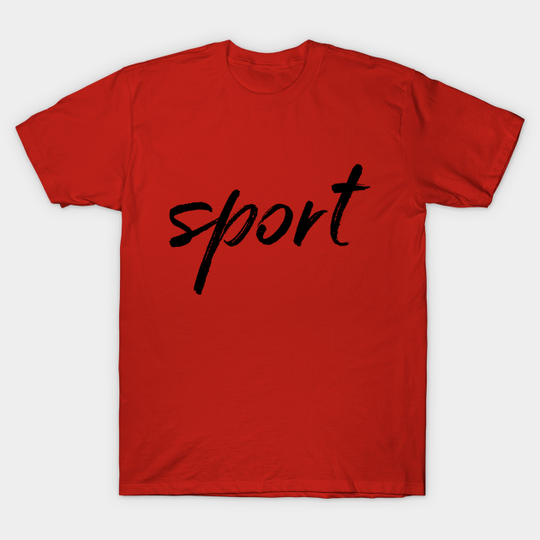 Discover Sport handwriting - Sport - T-Shirt