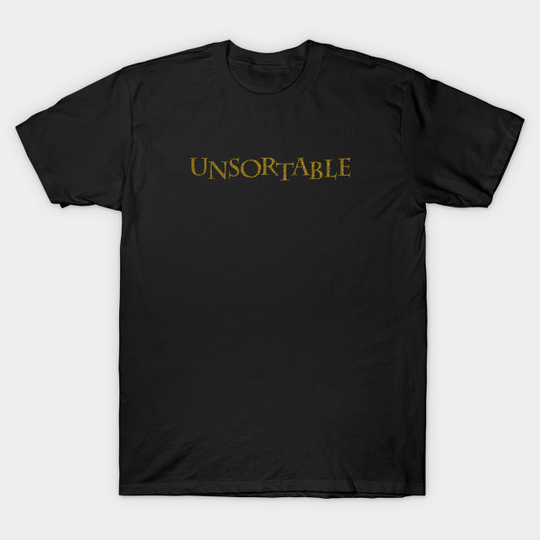 Discover Unsortable - Harry Potter - T-Shirt