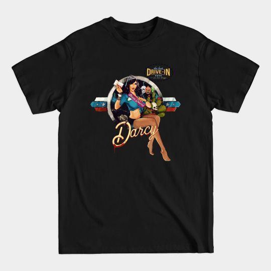 Discover Darcy The Mail Girl - Joe Bob Briggs - T-Shirt