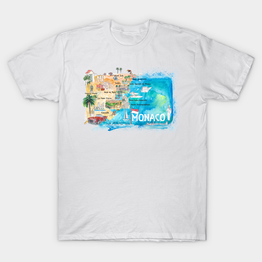Discover Monaco - Monaco - T-Shirt