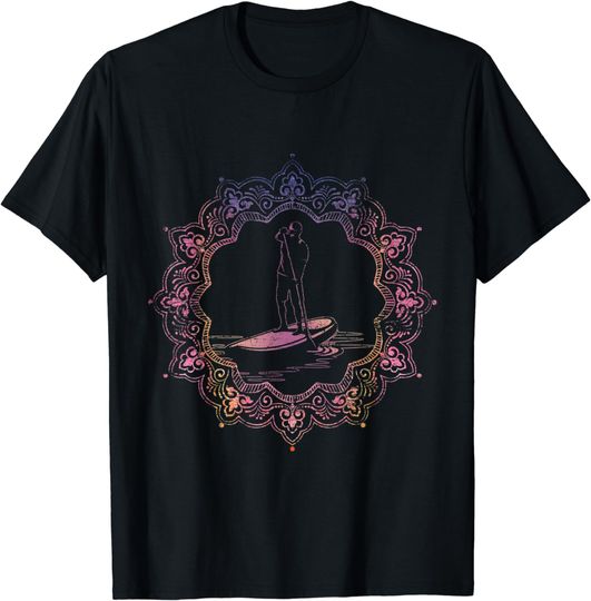 Discover Vintage Stand Up Paddle Board SUP T-Shirt
