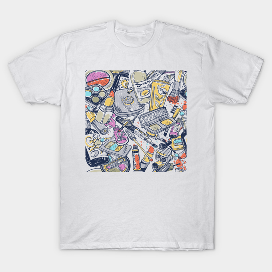 Discover Makeup Drawing - Makeup Lover - T-Shirt