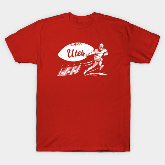 Discover Vintage College Football: Utah Utes T-Shirt