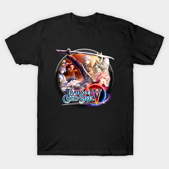 Discover Trails of Cold Steel In Circle Logo XIV - Trails Of Cold Steel - T-Shirt
