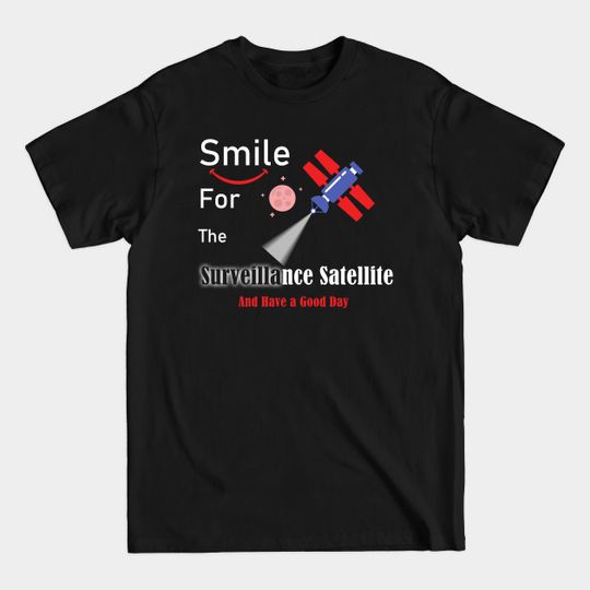 Discover surveillance satellite - Satellite - T-Shirt