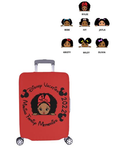 Discover Girls Luggage Cover