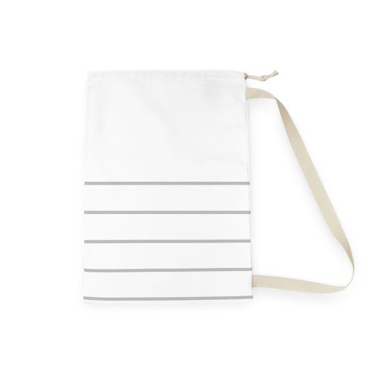 Discover Thin Stripes Large Laundry Bag