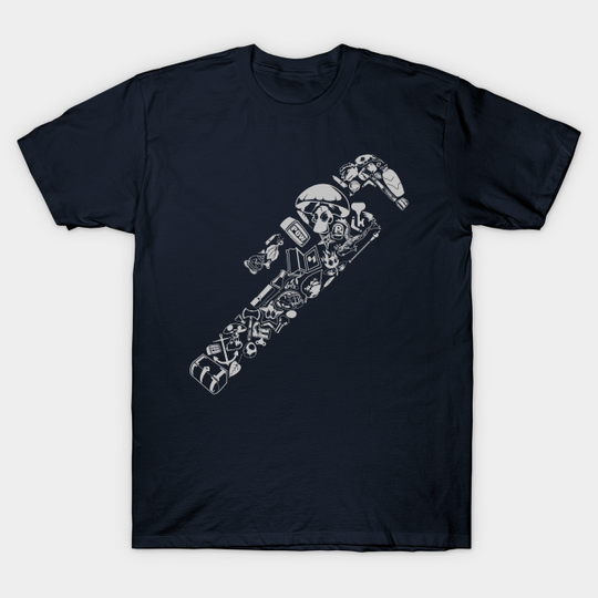 Discover Power Tool - Plumber - T-Shirt