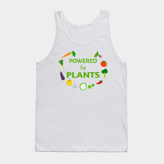 Discover Powered By Plants III - Powered By Plants - Tank Top
