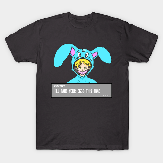 Discover Bunnyboy Easter day RPG Gaming Style Blue - Easter Egg Day - T-Shirt