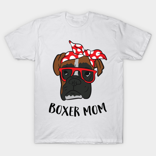 Discover Funny Boxer Mom Cute Gift Shirt