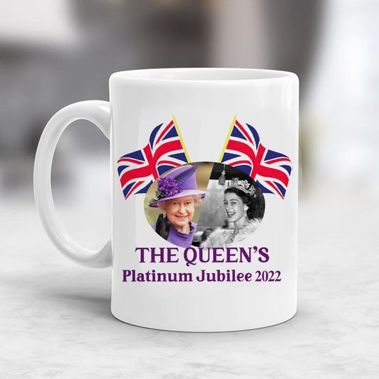 Discover Queen Elizabeth II Platinum Jubilee Mug