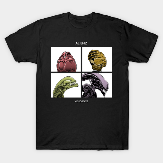 Discover Alienz - Album Cover - T-Shirt