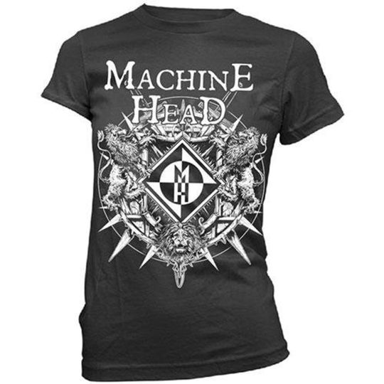 Discover Machine Head Ladies Tee: Bloodstone