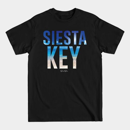 Discover Siesta Key, Florida Beach View - Siesta Key Florida - T-Shirt