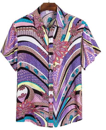 Discover Hawaiian Style Pink Hawaiian Aloha Shirt