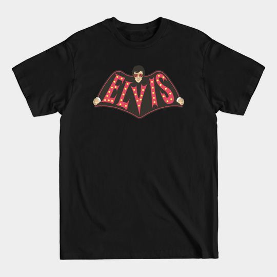 Discover Elvis | Dozier w/Glasses - Elvis - T-Shirt