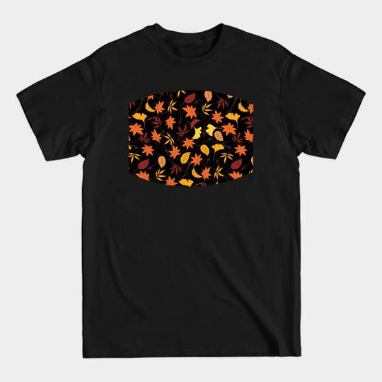 Discover Fall Face mask pattern - Halloween Fall Face Mask Pattern - T-Shirt
