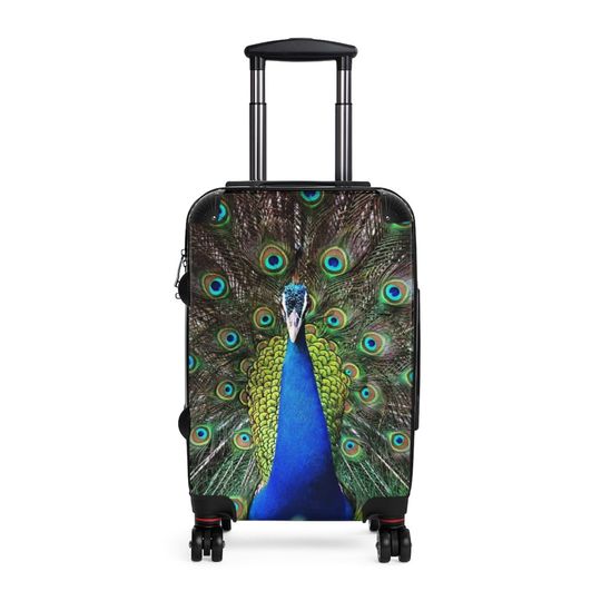 Discover Peacock Design Cabin Suitcase