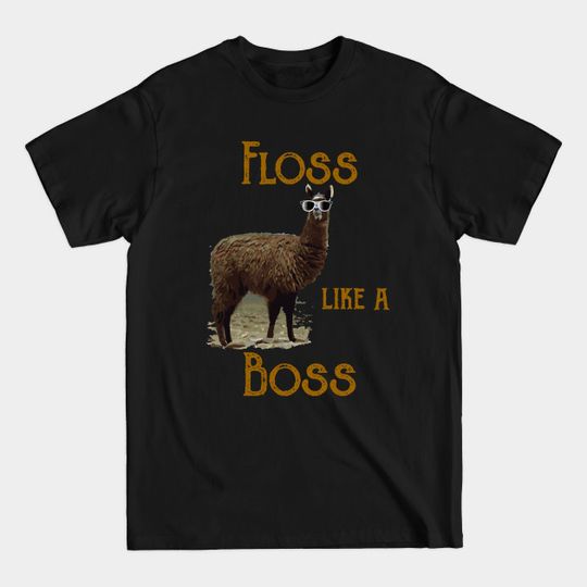 Discover Floss like a Boss Funny llama - Funny Llama - T-Shirt