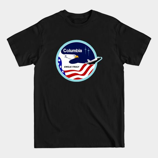 Discover NASA Space Shuttle STS-2 Mission Patch - Space Shuttles - T-Shirt