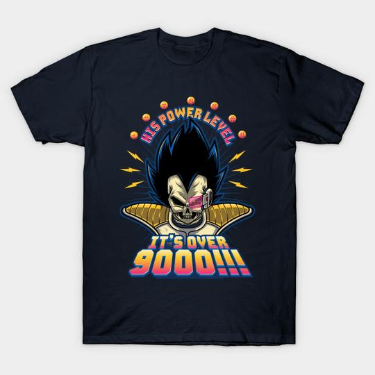 Discover Power Level - Dragon Ball Z - T-Shirt