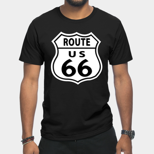 Discover Route 66 - 3D - Route 66 - T-Shirt