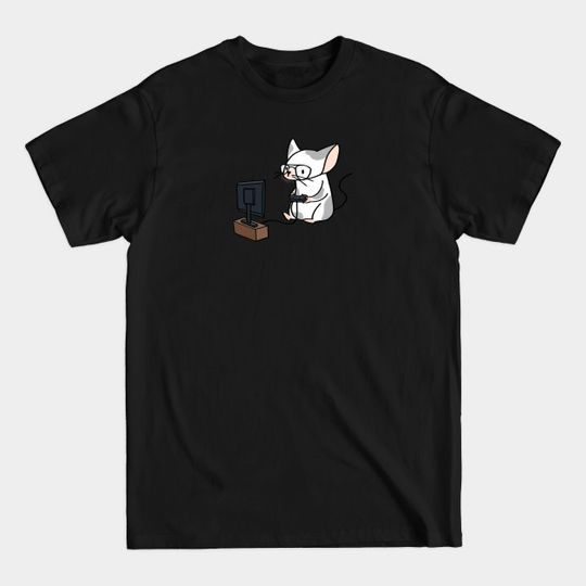 Discover Cute gaming mouse - Fancy Mouse - T-Shirt