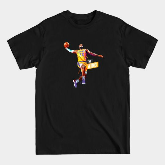 Discover The King Tomahawk Dunk - Lebron James - T-Shirt